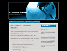 Tablet Screenshot of 8continents.net