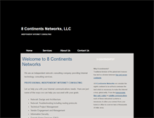 Tablet Screenshot of 8continents.com